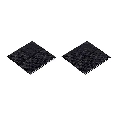 Mini Solar Panel Cell 6V 150mA 0.75W 80mm X 80mm For DIY Project Pack Of 2 • £9.99