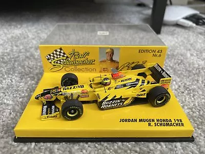 Minichamps Diecast 1/43 Jordan Mugen Honda 198 Schumacher Grand Prix F1 • $18.67