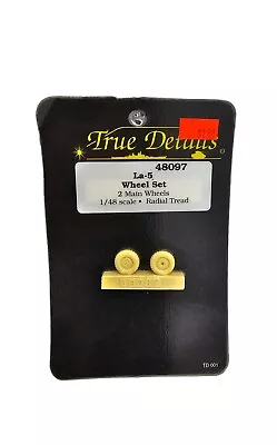 1/48 True Details 48097 La-5 Resin Wheel Set Radial Tread TD001 • $10.15