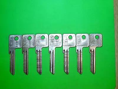 Yale Original En117 Sb Keyway 7 Pin Key Blanks Lot Of (7) Nos - Locksmith • $13.30