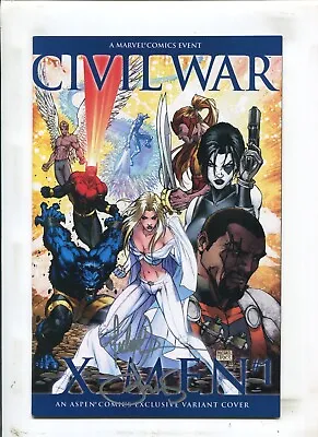 Civil War/X-Men #1 - Michael Turner Var./Signed Turner + Steigerwald (9.0) 2006 • $39.95