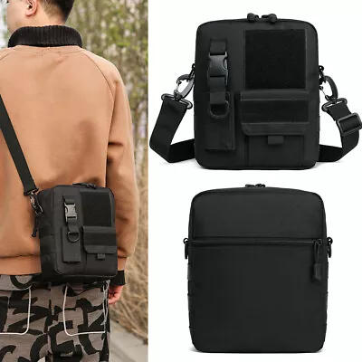 Waterproof Outdoor Tactical Sling Bag Nylon Messenger Cross Body Shoulder Bag • $17.89