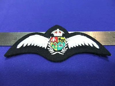 £12 • Buy Badge Raf Pilot Wings Padded Brevet Saaf South Africa Cloth Patch Air Force