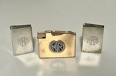 ED SULLIVAN Engraved Signature On Elgin Gold Lighter + 2 Sterling Clips • $39.95