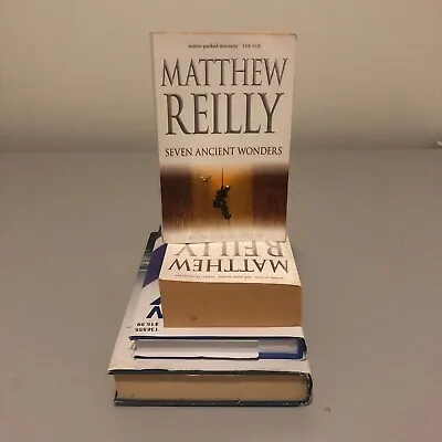 Matthew Reilly  Book X 4 Bundle LotIce StationCobalt BlueScarecrow  • $19.99