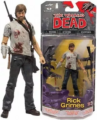 Mcfarlane Toys The Walking Dead Comic Series 3: Rick Grimes Figure • $99.90