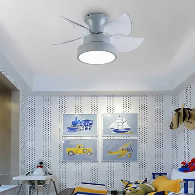 $109.80 • Buy 23'' Modern Ceiling Fan Light Kids Room Fan Lamp Pedant Light Dimmable W/Remote