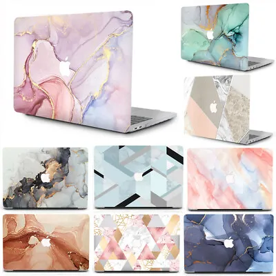 Marbled Matte Hard Shell Case Cover For MacBook Air Pro 13  13.3-inch M1 Chip • $14.99