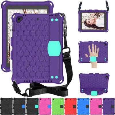$24.79 • Buy For IPad 5/6/7/8/9th Gen Mini Air 3 4 Pro 11 Kids Safe EVA Foam Stand Case Cover
