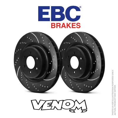 EBC GD Front Brake Discs 312mm For VW Passat Mk4 3BG 1.8 Turbo 2001-2005 GD1045 • $226.88