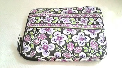 Vera Bradley Quilted Floral IPad Kindle MINI Cover 8  X 10.5  Zips MINT Cond • $18