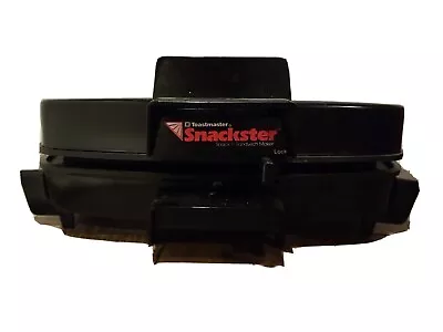 Vintage Toastmaster Snackster Sandwich Maker Model 294 BLACK 800W Tested Works • $19.99