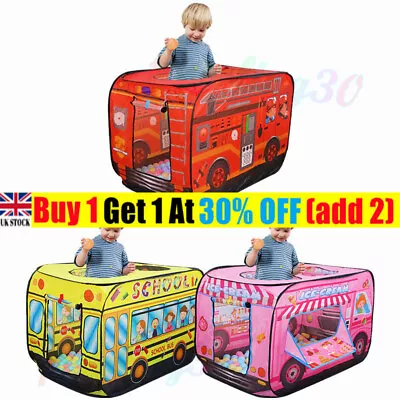 Pop Up Play Ice Cream Boys/Girls Tent For Imaginative Play For Children Kids UK • £11.94