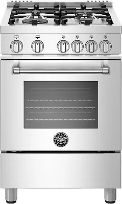 Bertazzoni 24  MAST244GASXE Freestanding Gas Range 4 Burners 2.4 Cu. Ft. • $1899.99