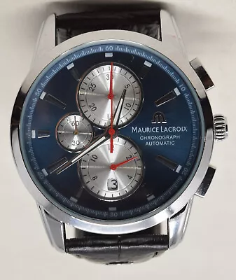 Maurice Lacroix Pontos Automatic Chronograph PT6388 Mens Watch • $1800