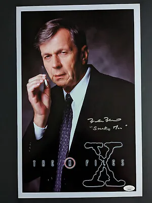 William B Davis Signed  11x17 Photo Poster Smoking Man The X Files JSA COA • $99