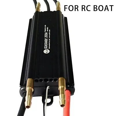 Brushless ESC High Voltage 5-12S 200A For FVT RC Boat Electric Speed Controller • $120.59