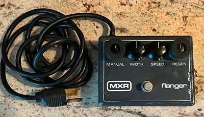 70's Vintage MXR Flanger Effect Pedal (Model MX-117) For Electric Guitar. • $300