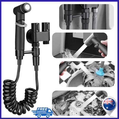 $56.25 • Buy 1-In-2-Out Dual Control Valve, 1-In-2-Out Washing Machine And Toilet Faucet NEW