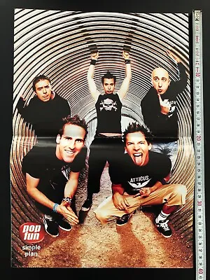 Simple Plan/Marc Anthony/Enrique Iglesias Turkish Magazine Promo Poster • $14.99