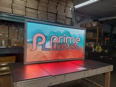 LED Sign P10 DIP FULL COLOR High Quality WIFI LED 37.75  X 37.75  Double SIDED • $3550