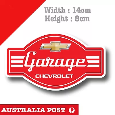 Chevrolet Garage Logo Vinyl  Sticker • $6.85