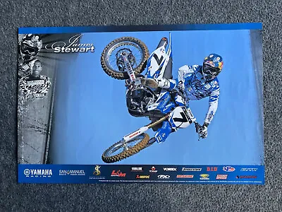 $45 • Buy James “Bubba” Stewart - Factory Team JGR Yamaha Poster - Supercross & Motocross