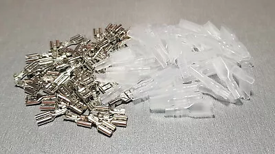 10/20/50Pcs 4.8mm Female Spade 22-16AWG Wire Crimp Terminals  • $5.95