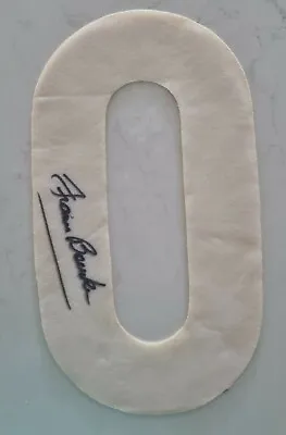 Rare Richmond Tigers Francis Bourke Signed Number 0 Afl Football Sew On • $129