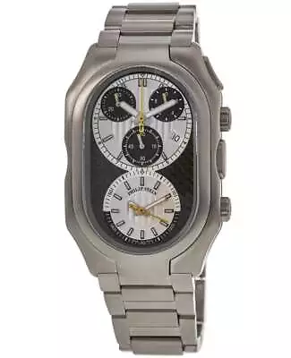 New Philip Stein Prestige Chronograph Titanium Men's Watch 13TI-BCS-TSS • $741.21