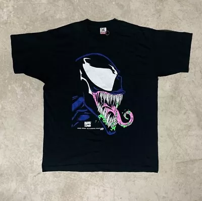 Venom Marvel Comics Vintage T-Shirt Big Face • $82.58