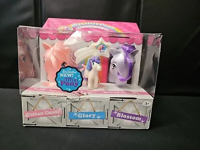 NEW My Little Pony Pearly Pearlized G1 Cotton Candy Blossom Glory 40 Years Retro • $19.95