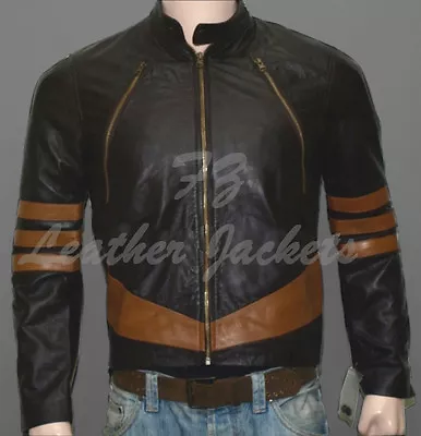 X-Men Wolverine Logans XO Real Leather Jacket - ALL SIZES AVAILABLE • $93.99