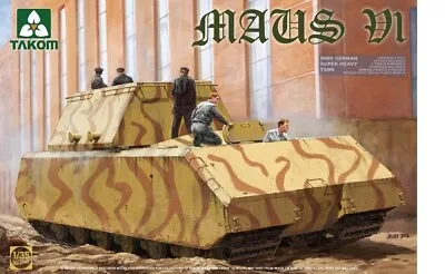 Takom (三花) 1/35 WWII German Super Heavy Tank Maus V1 #2049 📌USA📌 • $49.98