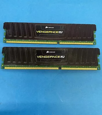 Corsair CML16GX3M2A1600C10 Vengeance Low Profile 16GB (2x8GB) DDR3 1600 Mhz • £18.99