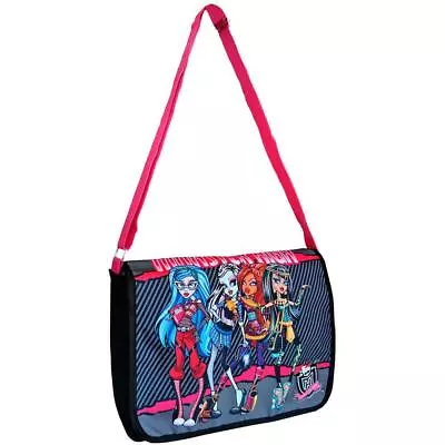 Monster High Characters Shoulder Bag + Free Bonus Patches • $24.99