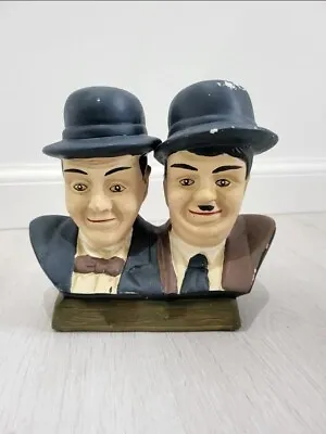 Laurel & Hardy Duo Figure Figurine Ornament  Comedy TV Vintage Memorabilia  • £15.99