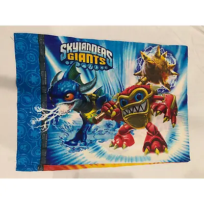 Skylanders Giants Pillowcase Bedding Double Sided Standard • $6.60