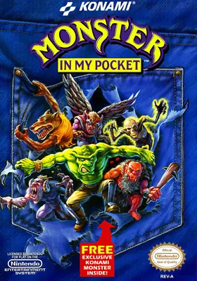 Monster In My Pocket NES Nintendo 4X6 Magnet Video Game Fridge Magnet • $9.99