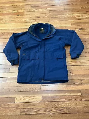 Propper Gore-Tex Mens Foul Weather II Parka Jacket Sz M/L Blue 3-in-1 Rain Coat • $89.95