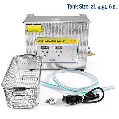 Ultrasonic Cleaner 2L/4.5L/6.5L Cleaning Equipment Industry Heated W/Timer • $109.99