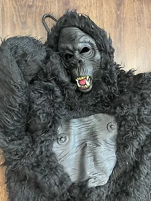 Gorilla Halloween Costume Black Full Suit Kids XL • $100