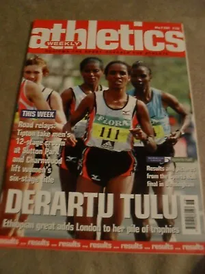 £0.99 • Buy Athletics Weekly Issue May 2nd 2001 Derartu Tulu