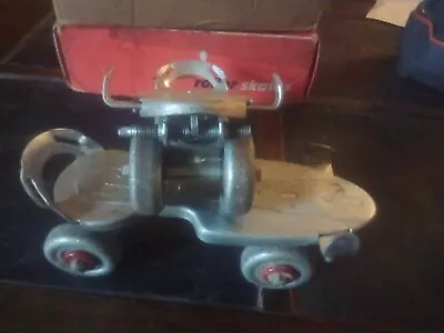 Vintage Metal Roller Skates In Box - JC Higgins - No Straps Or Key • $24.75