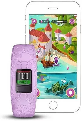 Garmin Vivofit Jr 2 Kids Fitness Activity Tracker Disney Princess Smartwatch Pur • $189