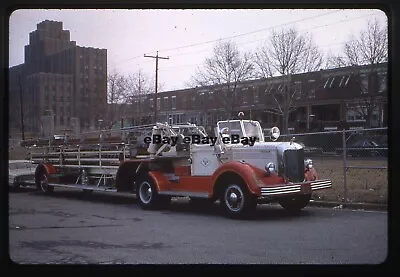 Baltimore MD SLT 17 1941 Mack L/Ahrens Fox Fire Apparatus Slide • $8.50