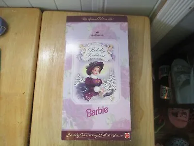 Vintage Mattel 1996 Hallmark Holiday Traditions Barbie • $14.99