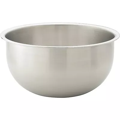 Stainless Steel Mixing Bowl - Wide Lip Weighted Design Dishwasher Safe 4 Qt • $26.62