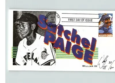 MIGHTY CASEY At The BAT BASEBALL Pic Satchel Paige Black History FDC • $5.98