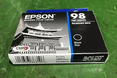 Epson 98 Black Ink Cartridge Real • $29.99